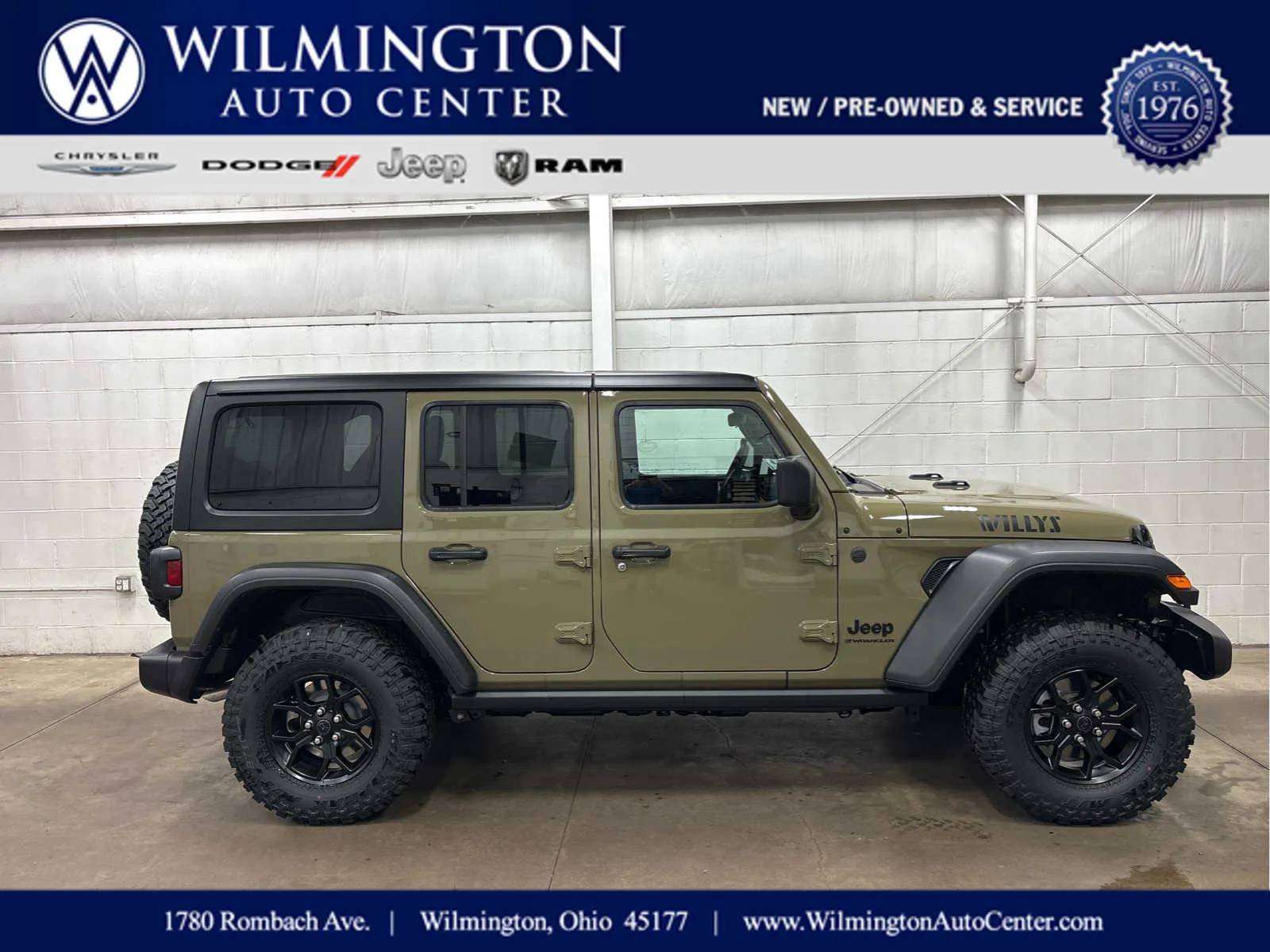 Unknown 2026 Jeep Wrangler Willys for sale in Wilmington, OH