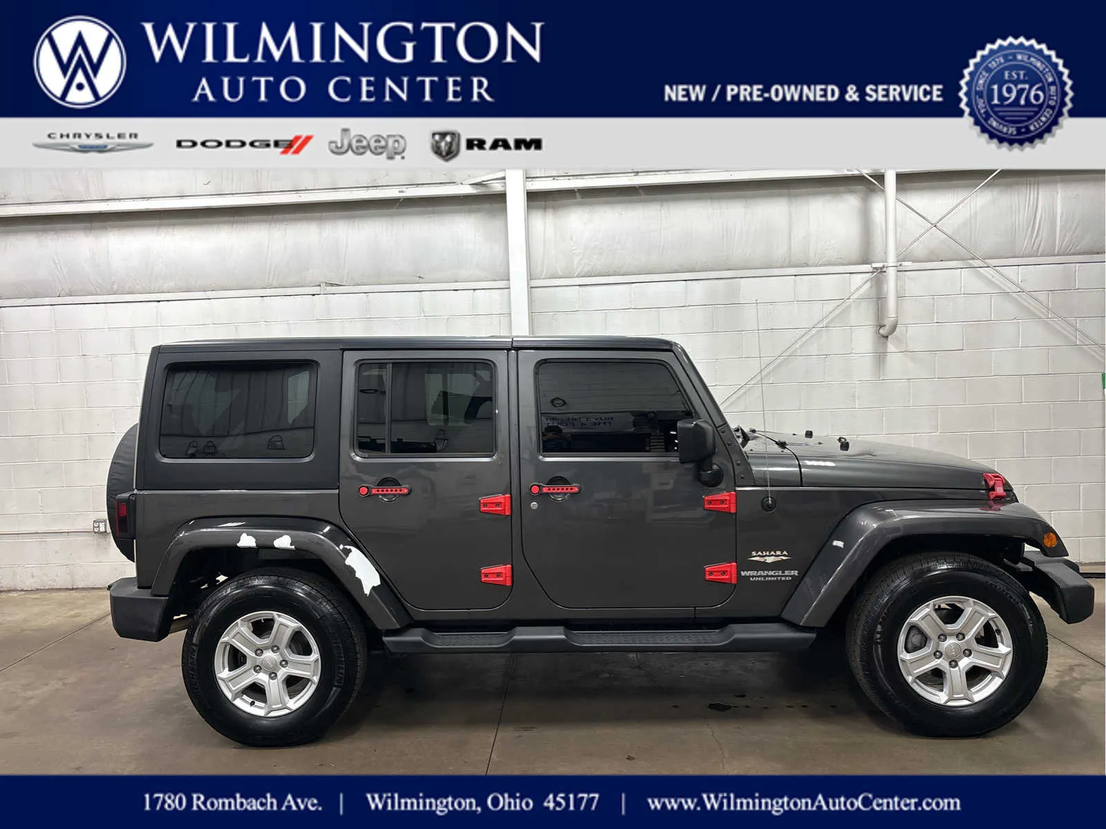2014 Jeep Wrangler Unlimited Sahara for sale in Wilmington, OH