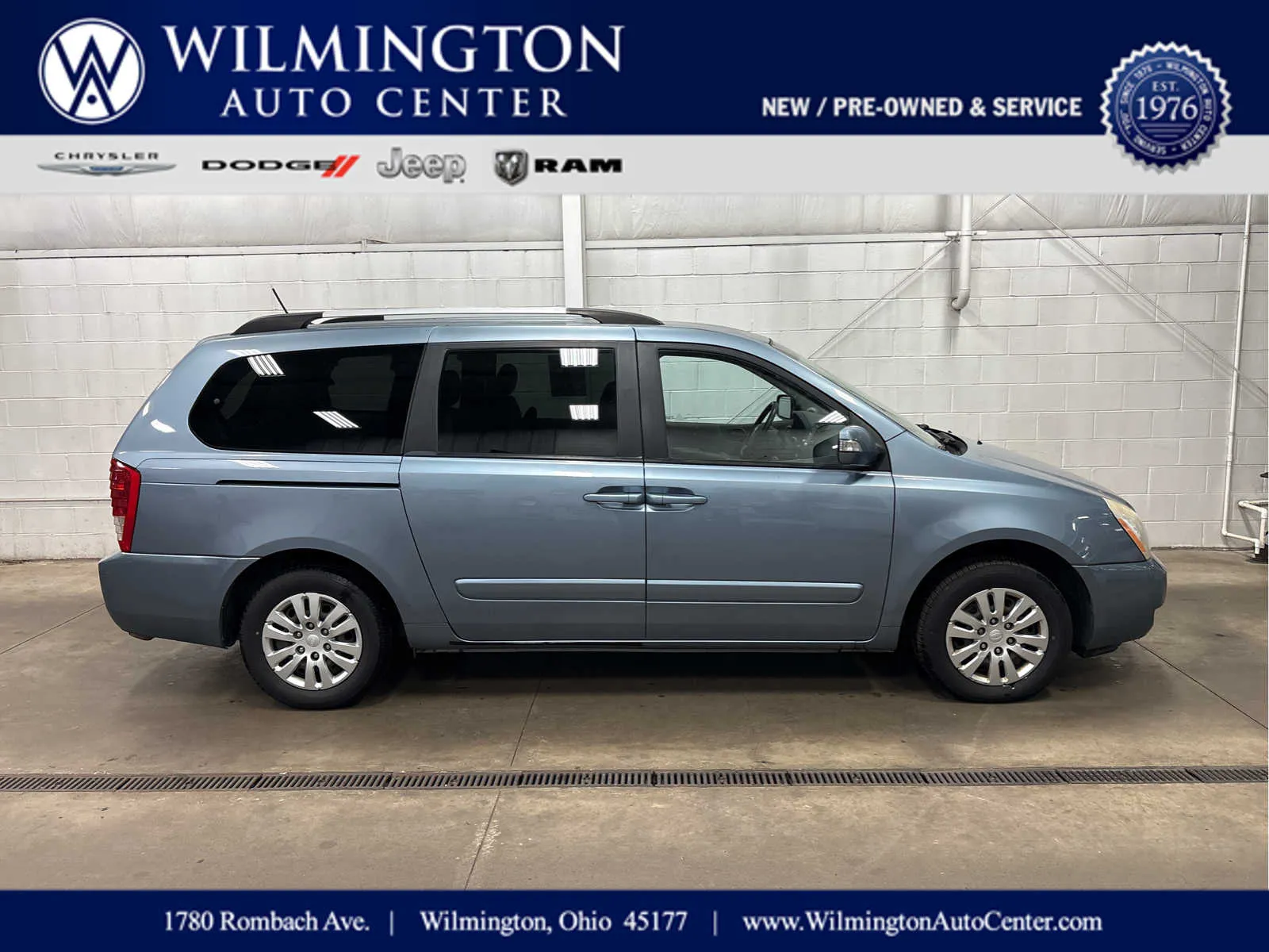 Used 2012 Kia Sedona LX with VIN KNDMG4C76C6430422 for sale in Wilmington, OH