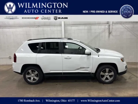 White 2016 Jeep Compass High Altitude Edition for sale in Wilmington, OH