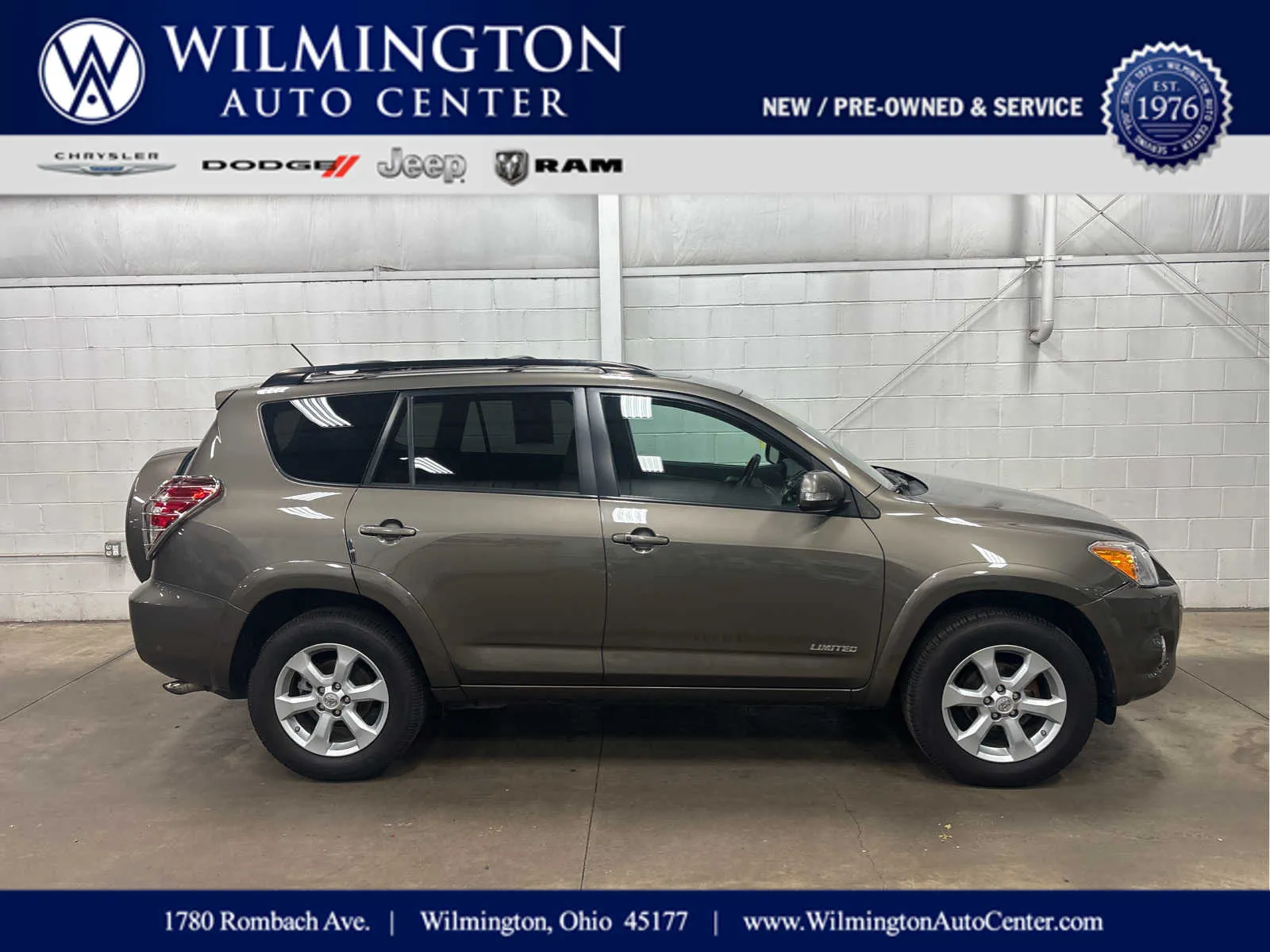 Green 2011 Toyota RAV4 Ltd for sale in Wilmington, OH