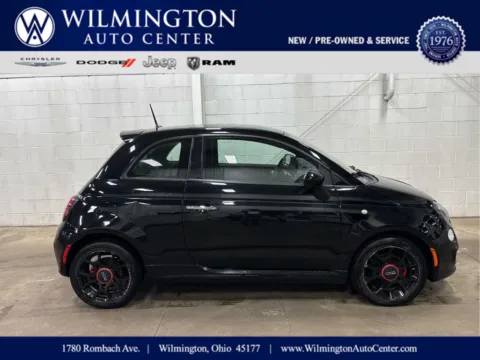 Black 2015 FIAT 500 Sport for sale in Wilmington, OH