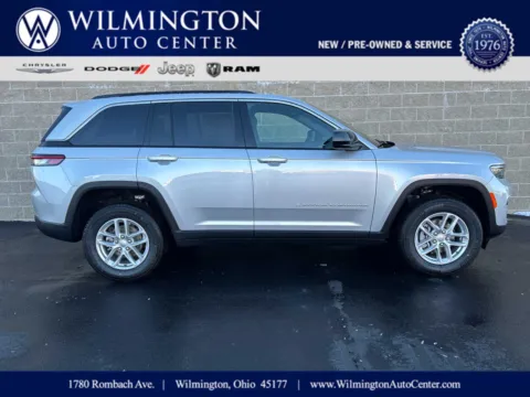 Silver 2025 Jeep Grand Cherokee Laredo for sale in Wilmington, OH
