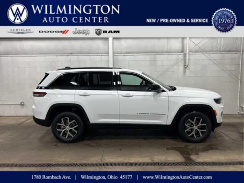 White 2025 Jeep Grand Cherokee Limited for sale in Wilmington, OH