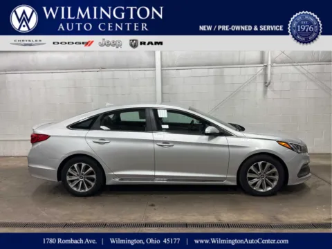 Silver 2015 Hyundai Sonata 2.4L Sport for sale in Wilmington, OH