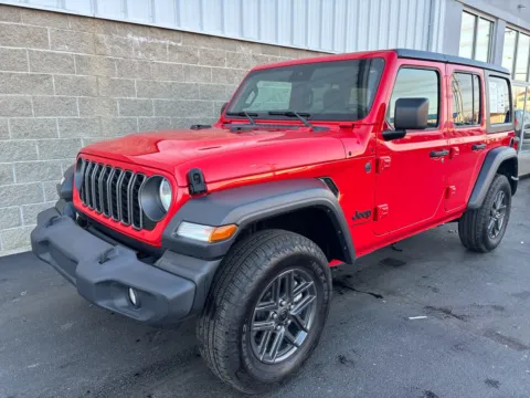 Photos of 2024 Jeep Wrangler Sport S for sale in Wilmington, OH at Wilmington Auto Center Chrysler Dodge Jeep RAM