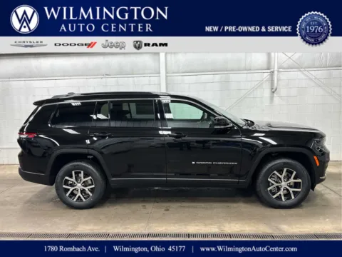 Black 2025 Jeep Grand Cherokee L Limited for sale in Wilmington, OH