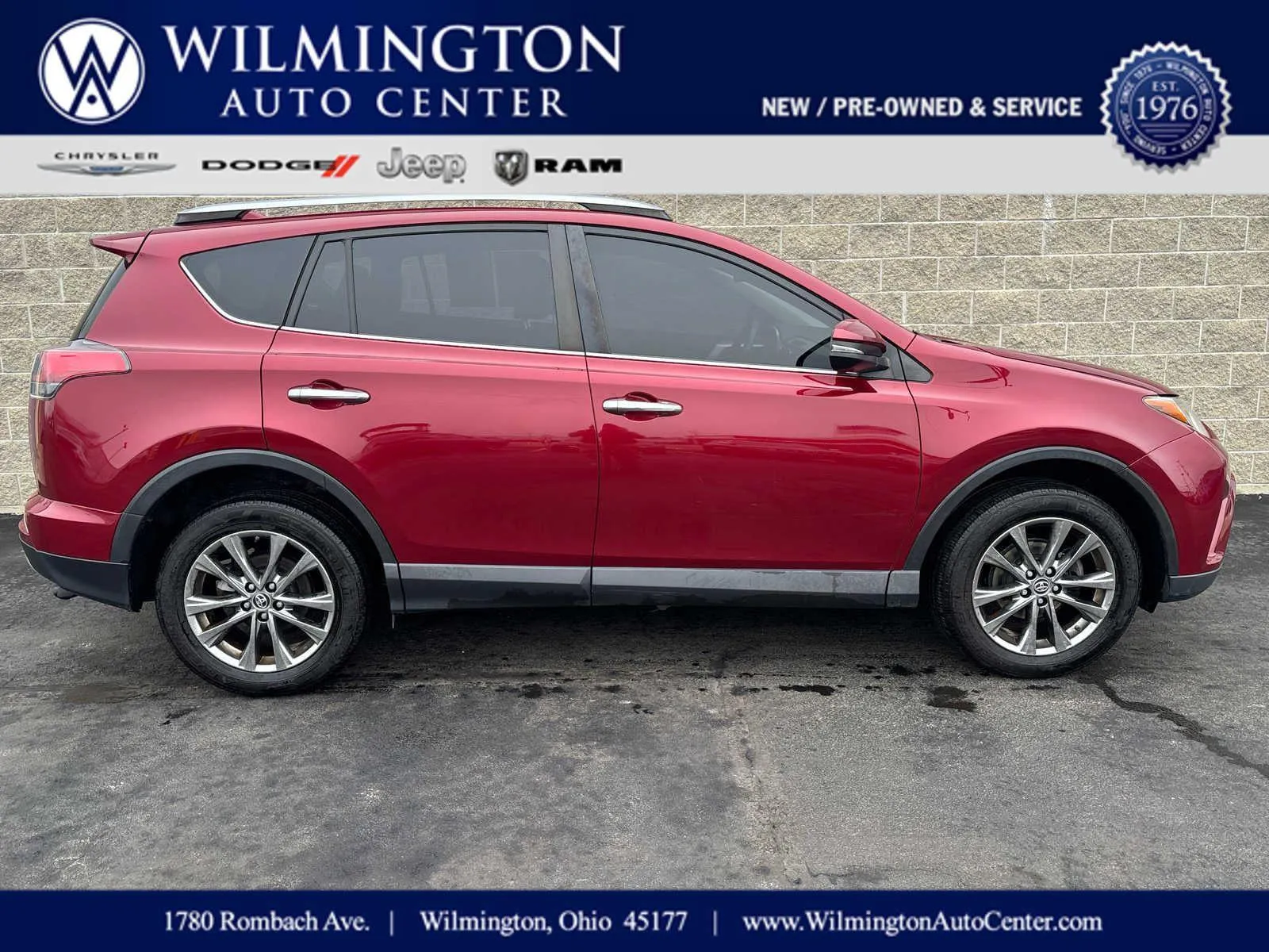 2018 Toyota RAV4 Limited for sale in Wilmington, OH