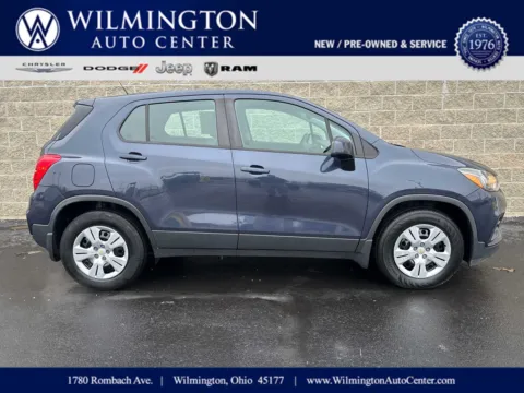 Blue 2018 Chevrolet Trax LS for sale in Wilmington, OH