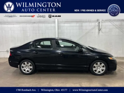 Black 2009 Honda Civic LX for sale in Wilmington, OH