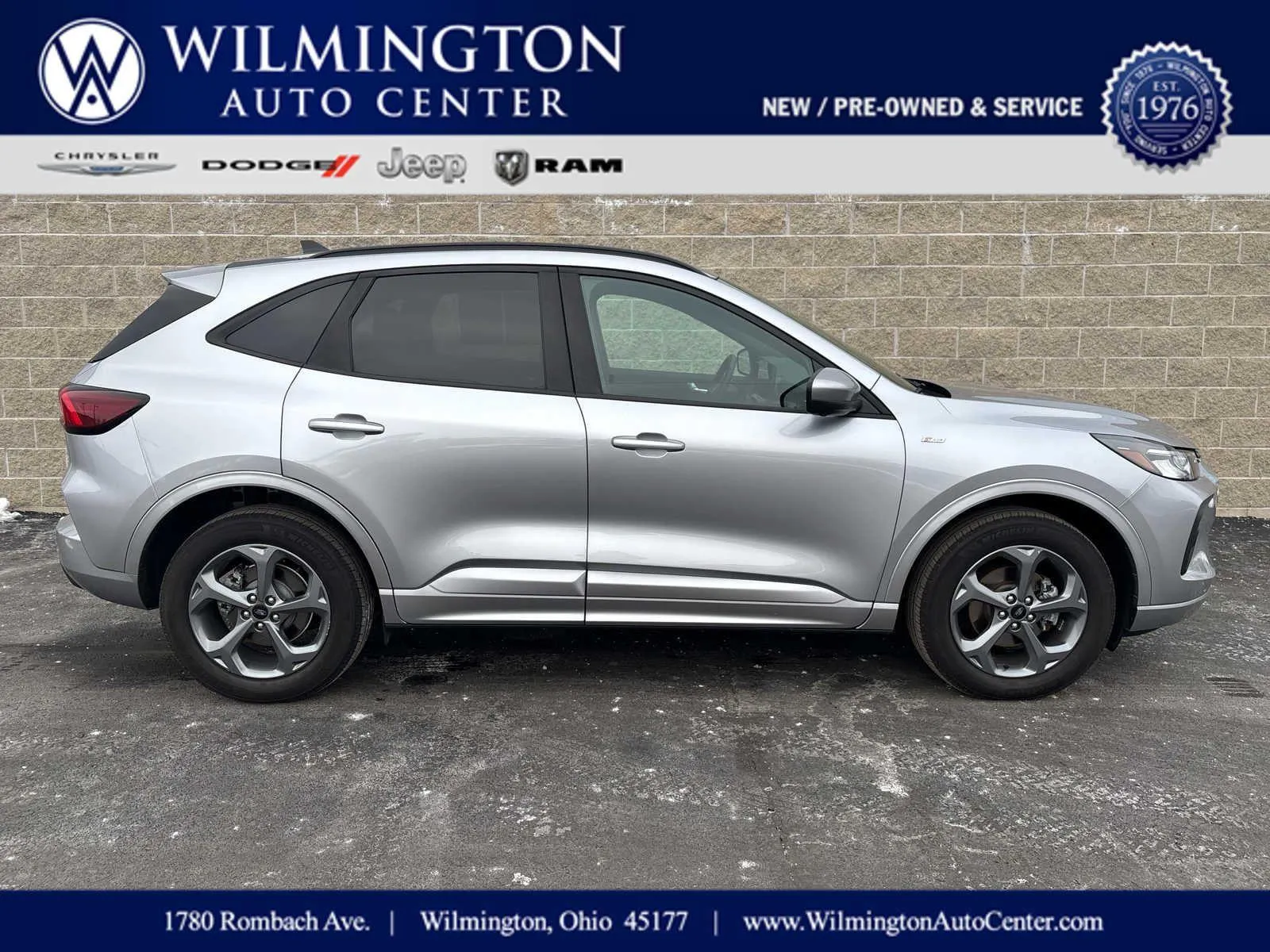 Silver 2023 Ford Escape ST-Line Select for sale in Wilmington, OH