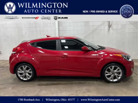 Red 2017 Hyundai Veloster for sale in Wilmington, OH