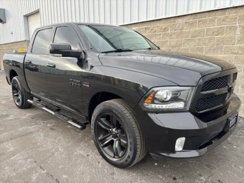 Photos of 2018 Ram 1500 Night for sale in Wilmington, OH at Wilmington Auto Center Chrysler Dodge Jeep RAM