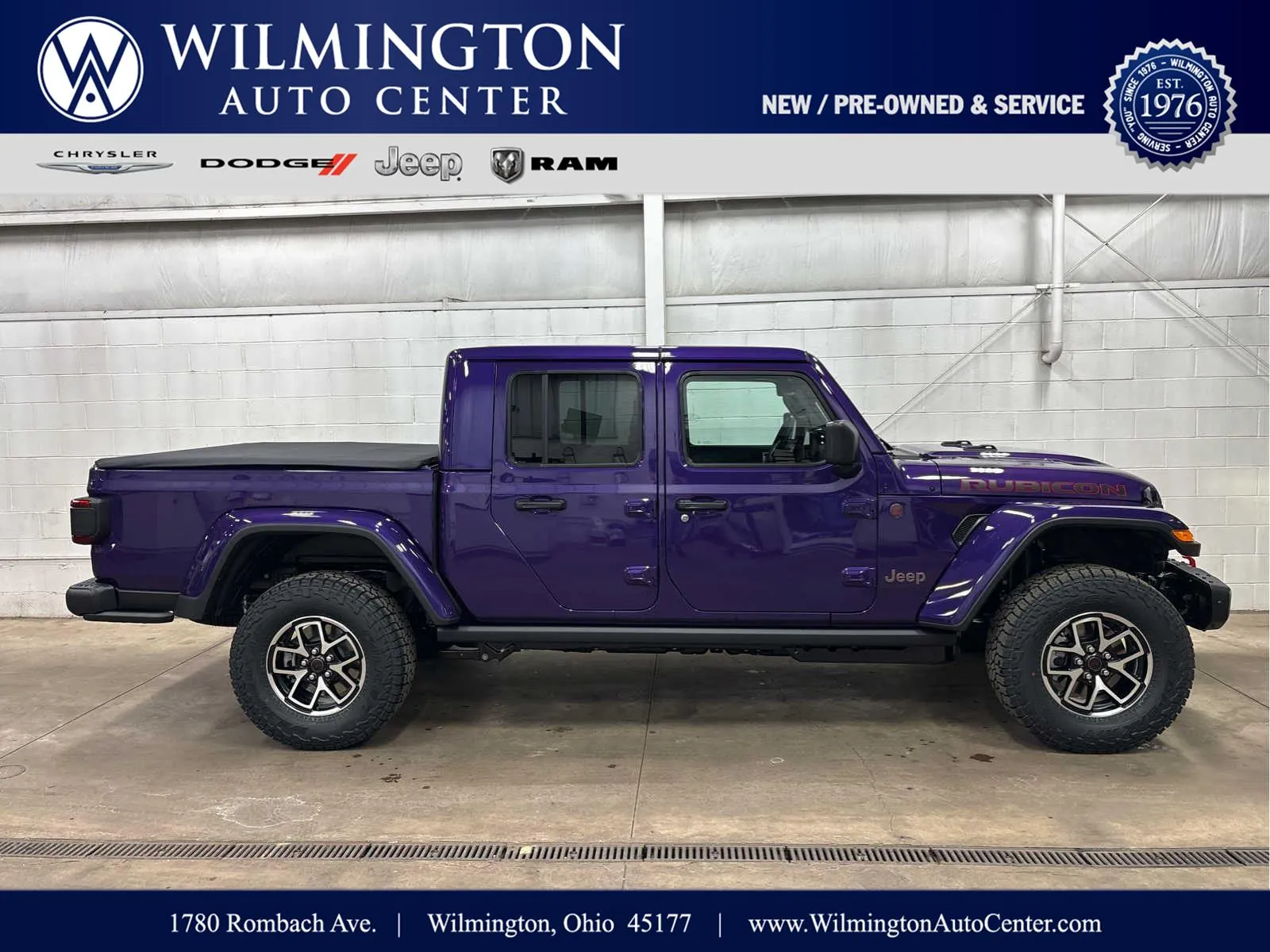 Purple 2026 Jeep Gladiator Rubicon X for sale in Wilmington, OH