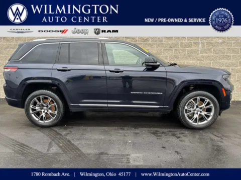 Black 2022 Jeep Grand Cherokee 4xe Summit Reserve for sale in Wilmington, OH