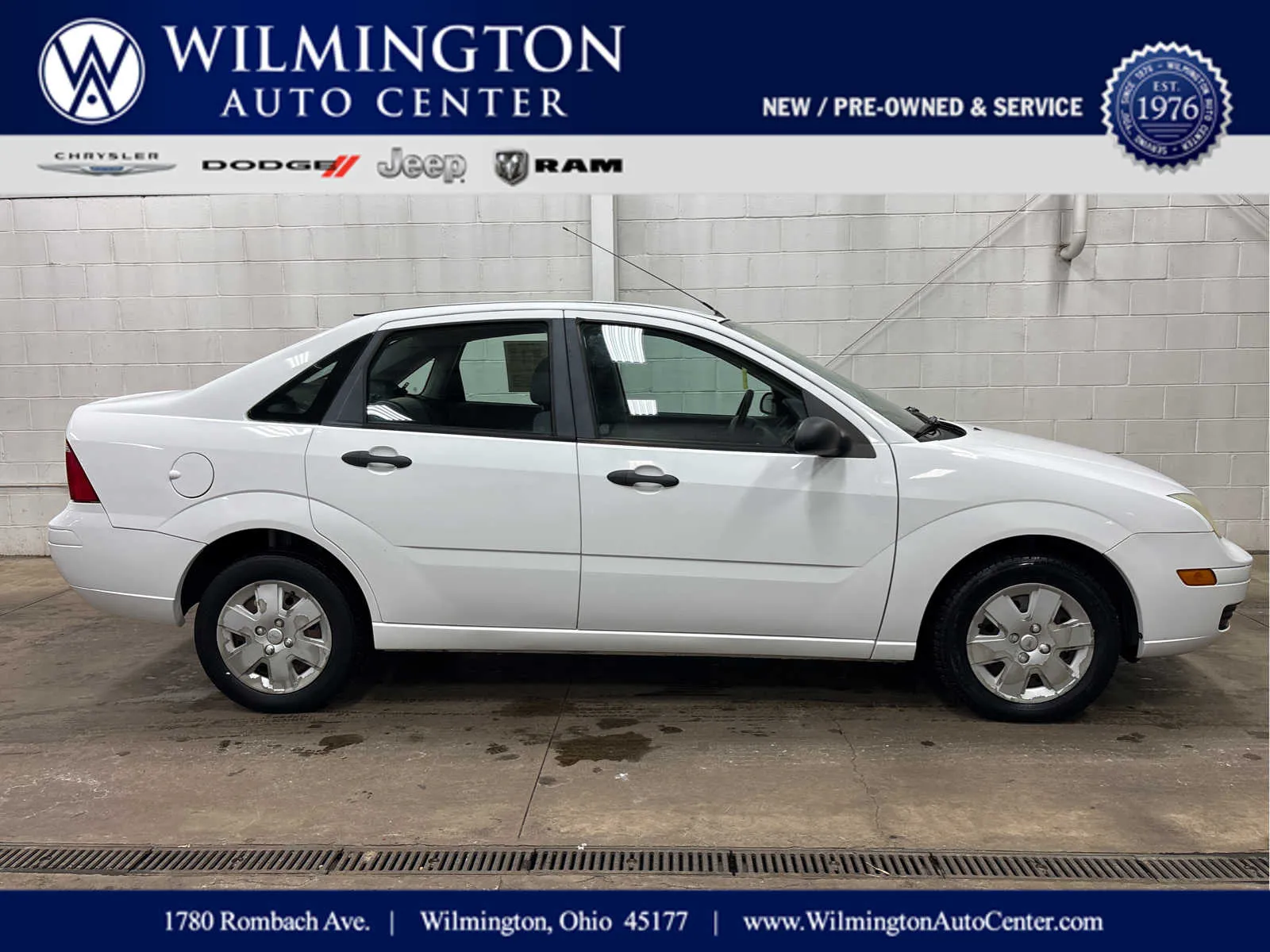 White 2007 Ford Focus SE for sale in Wilmington, OH