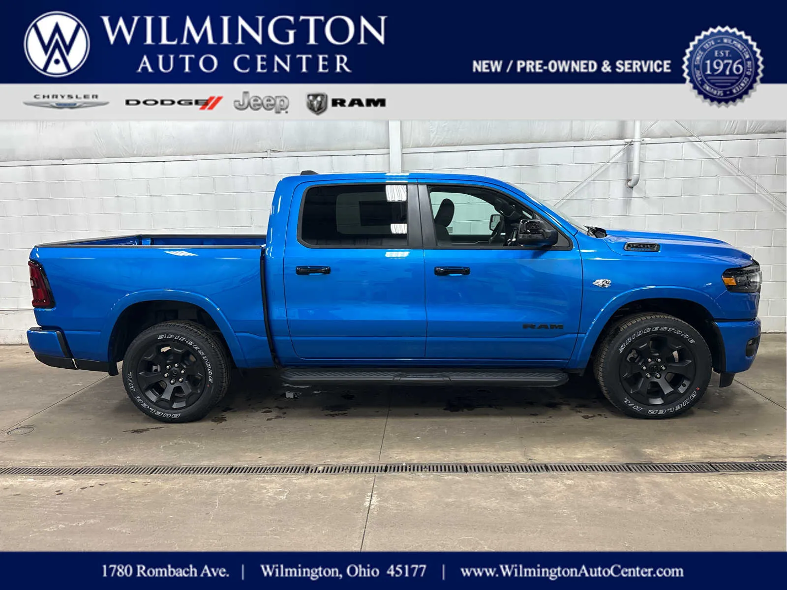 Blue 2026 Ram 1500 Big Horn for sale in Wilmington, OH