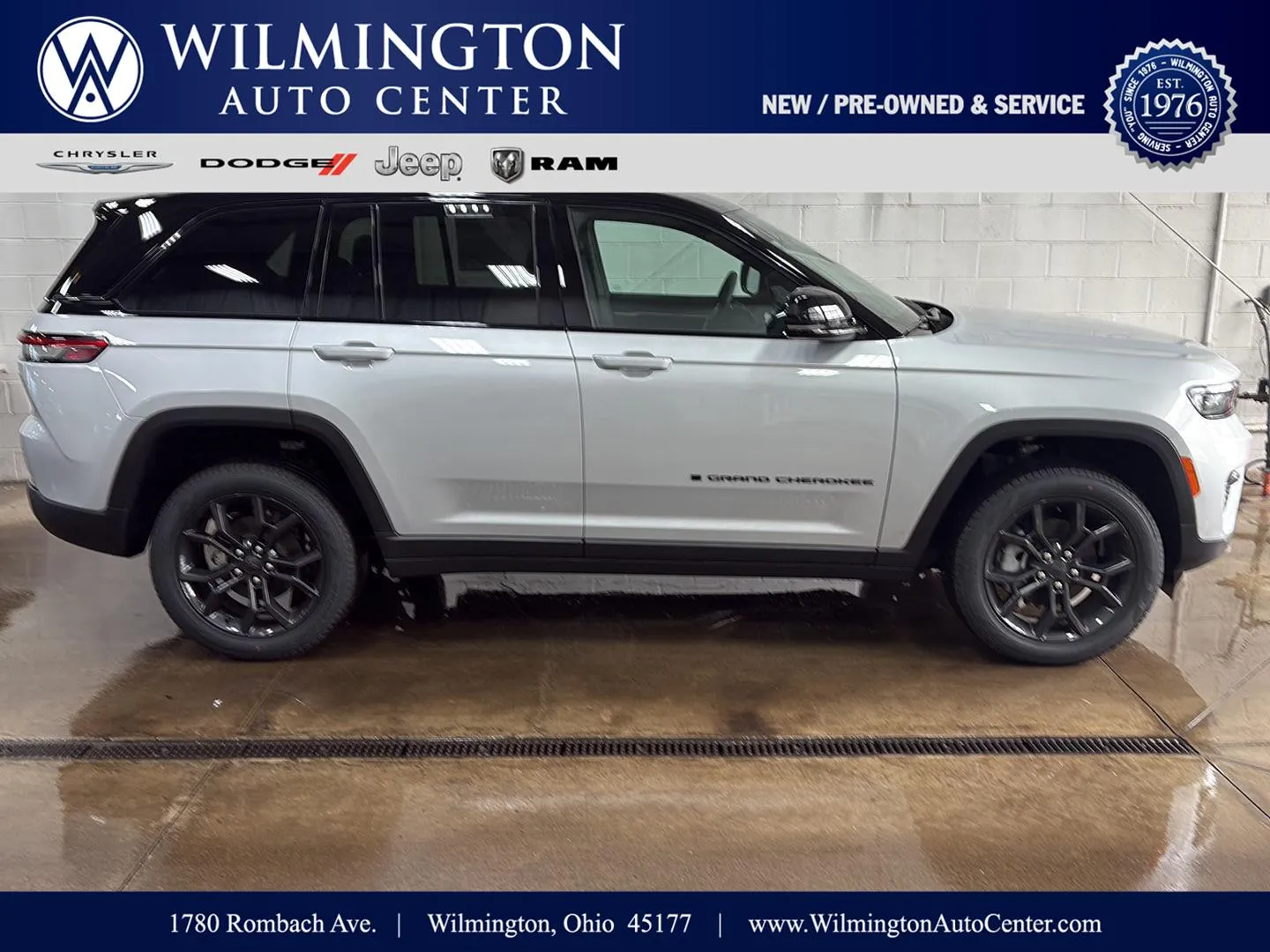 Silver 2025 Jeep Grand Cherokee Limited for sale in Wilmington, OH