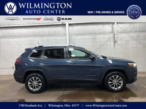 Blue 2021 Jeep Cherokee Latitude Plus for sale in Wilmington, OH