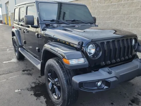 Photos of 2020 Jeep Wrangler Unlimited Sahara Altitude for sale in Wilmington, OH at Wilmington Auto Center Chrysler Dodge Jeep RAM