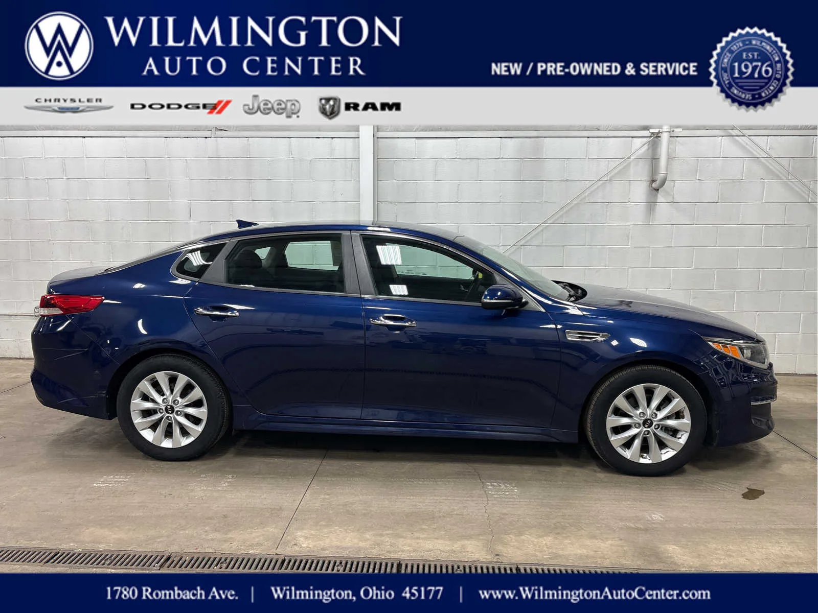 Blue 2018 Kia Optima LX for sale in Wilmington, OH