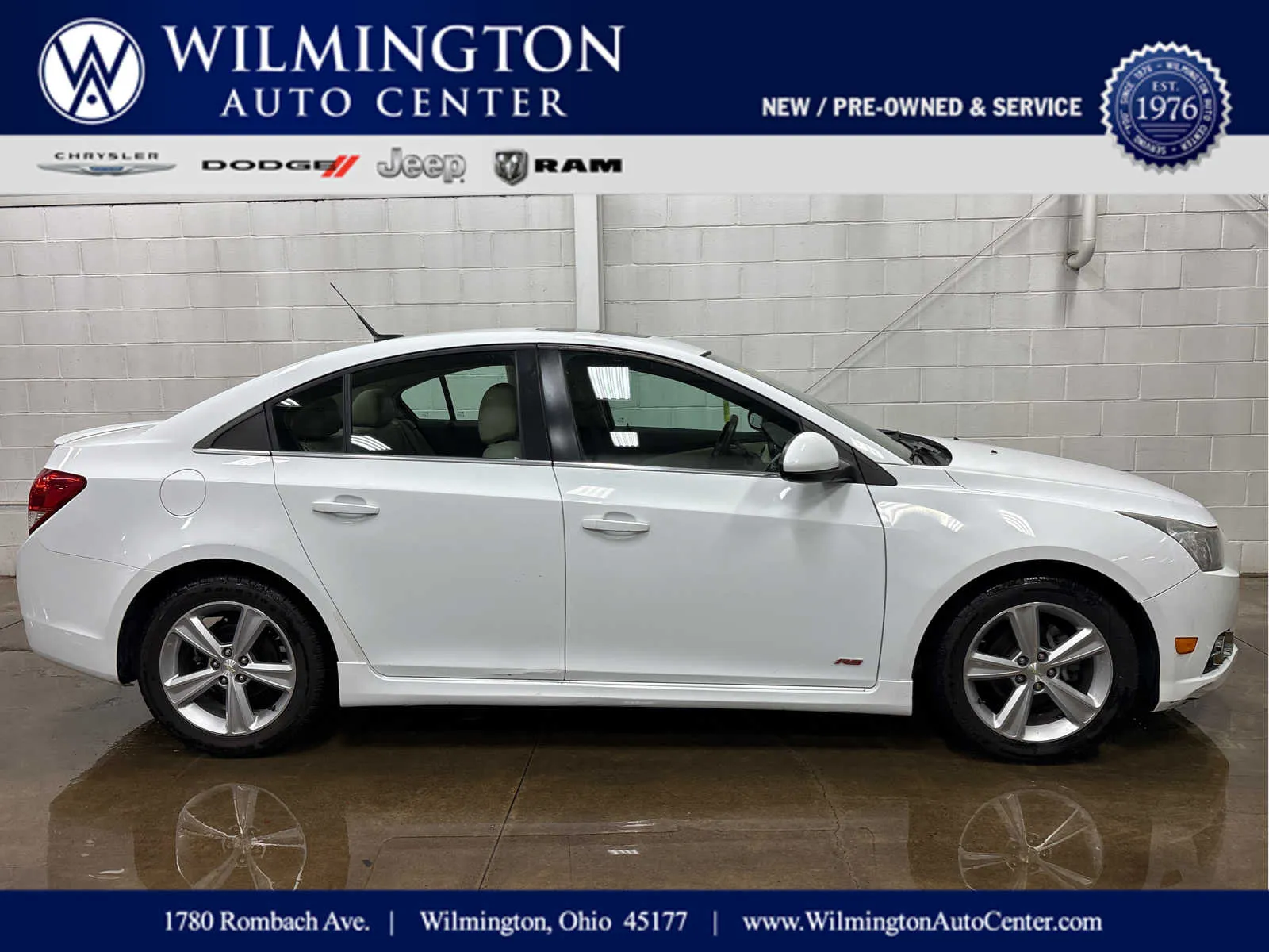 2014 Chevrolet Cruze 2LT for sale in Wilmington, OH