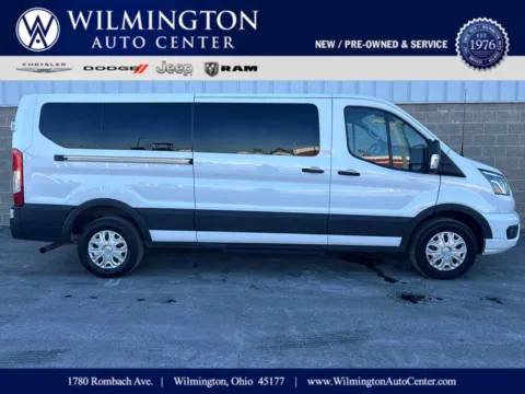 White 2023 Ford Transit Passenger Wagon XL for sale in Wilmington, OH