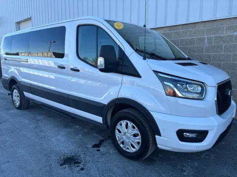 Photos of 2023 Ford Transit Passenger XL for sale in Wilmington, OH at Wilmington Auto Center Chrysler Dodge Jeep RAM