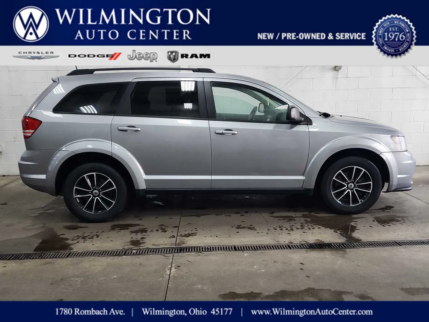 Silver 2018 Dodge Journey SE for sale in Wilmington, OH