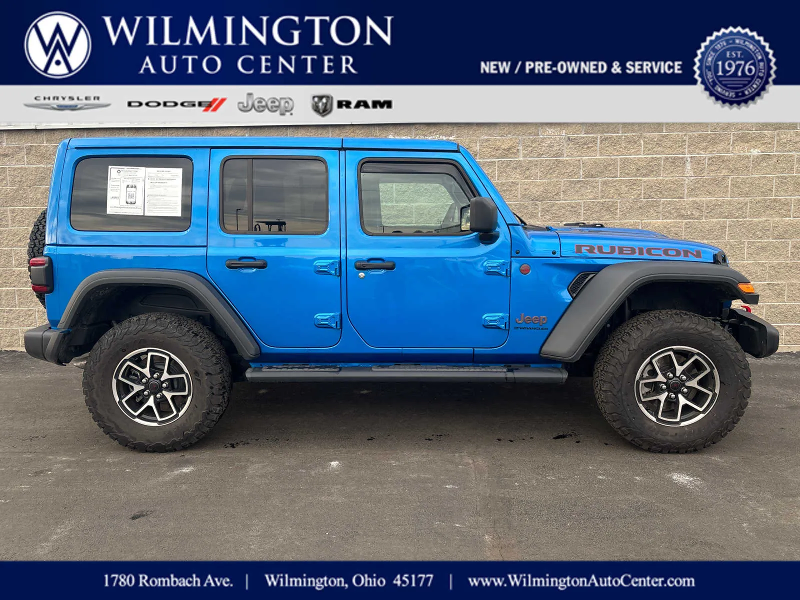 2024 Jeep Wrangler Rubicon for sale in Wilmington, OH