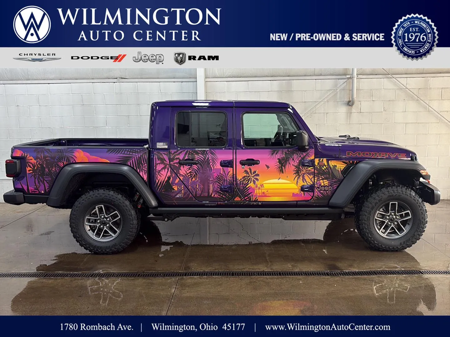 Purple 2026 Jeep Gladiator Mojave for sale in Wilmington, OH