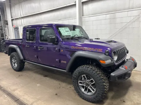 Photos of 2026 Jeep Gladiator Mojave for sale in Wilmington, OH at Wilmington Auto Center Chrysler Dodge Jeep RAM