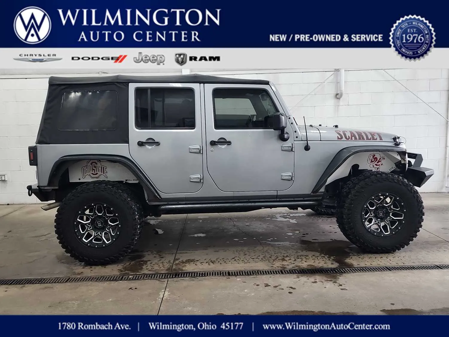 2015 Jeep Wrangler Unlimited Sport for sale in Wilmington, OH