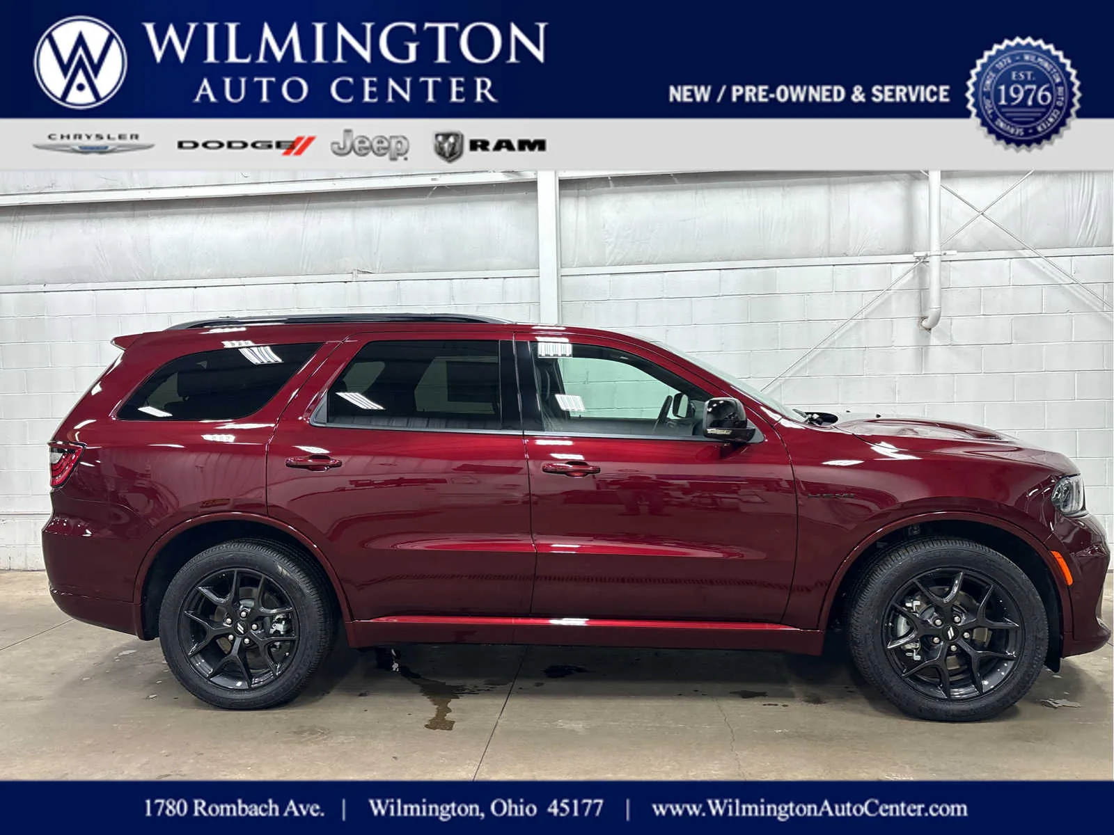 Red 2026 Dodge Durango GT Plus HEMI V8 for sale in Wilmington, OH