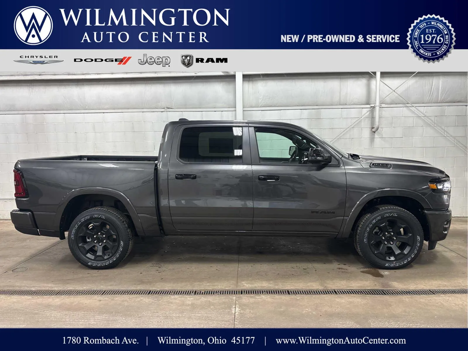 Gray 2026 Ram 1500 Big Horn for sale in Wilmington, OH