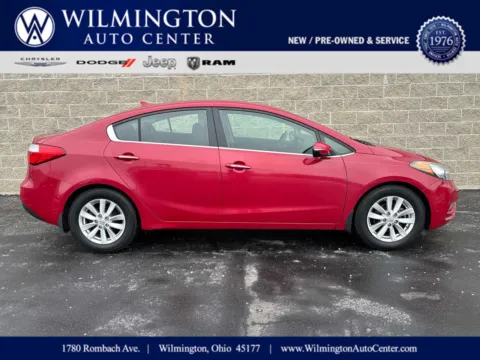 Red 2014 Kia Forte EX for sale in Wilmington, OH