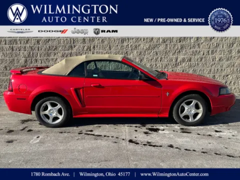 Red 2003 Ford Mustang Deluxe for sale in Wilmington, OH