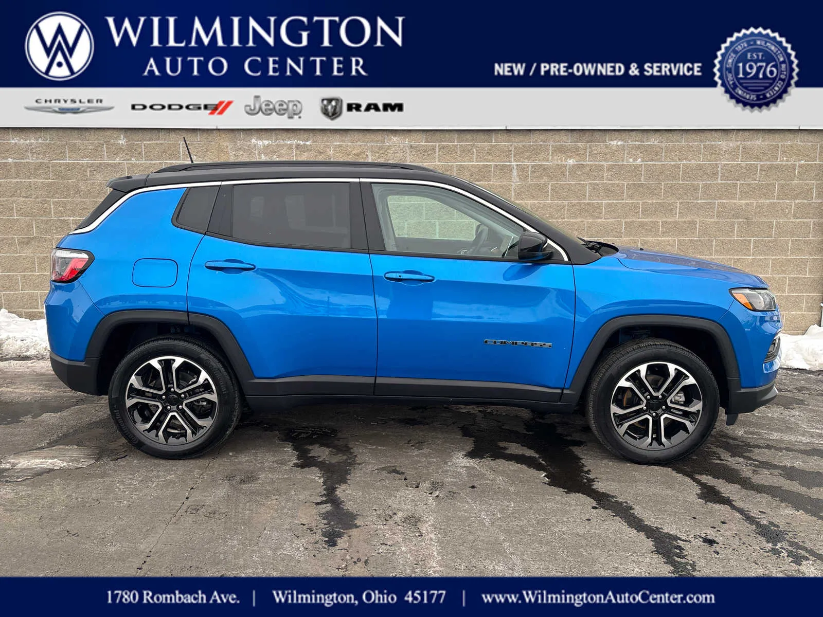 2022 Jeep Compass Limited for sale in Wilmington, OH