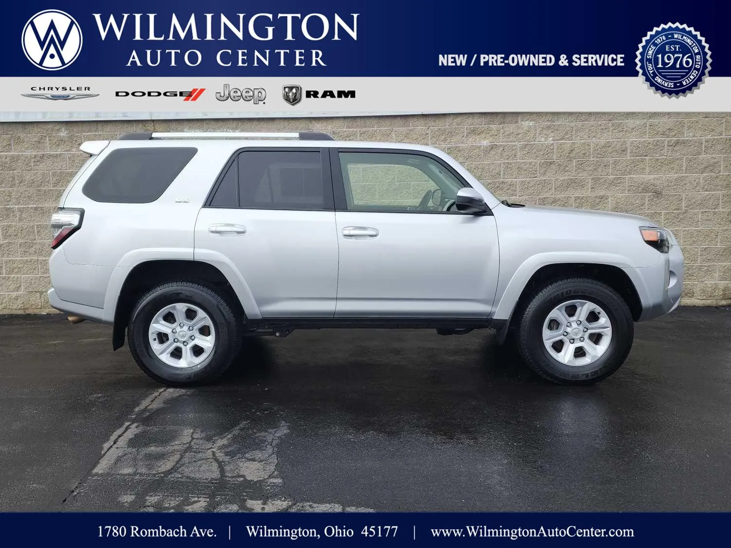 Silver 2024 Toyota 4Runner SR5 for sale in Wilmington, OH
