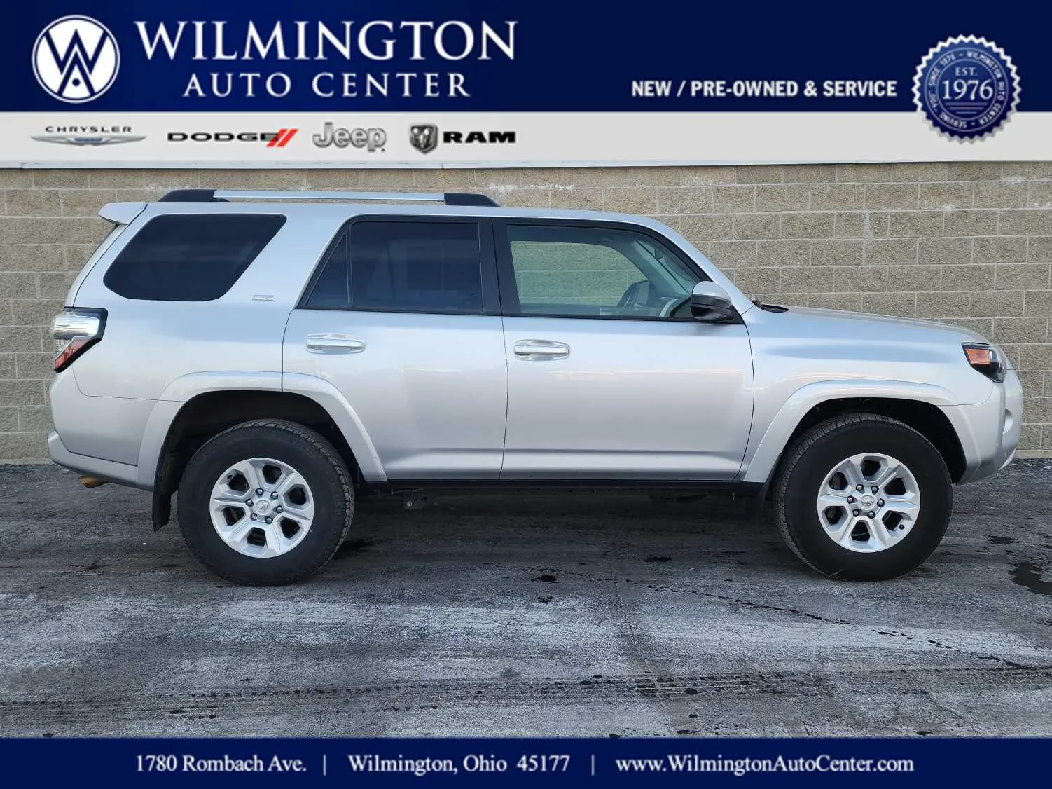 Silver 2024 Toyota 4Runner SR5 for sale in Wilmington, OH