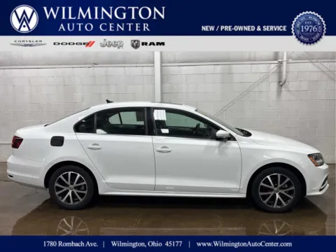 White 2017 Volkswagen Jetta 1.4T SE for sale in Wilmington, OH