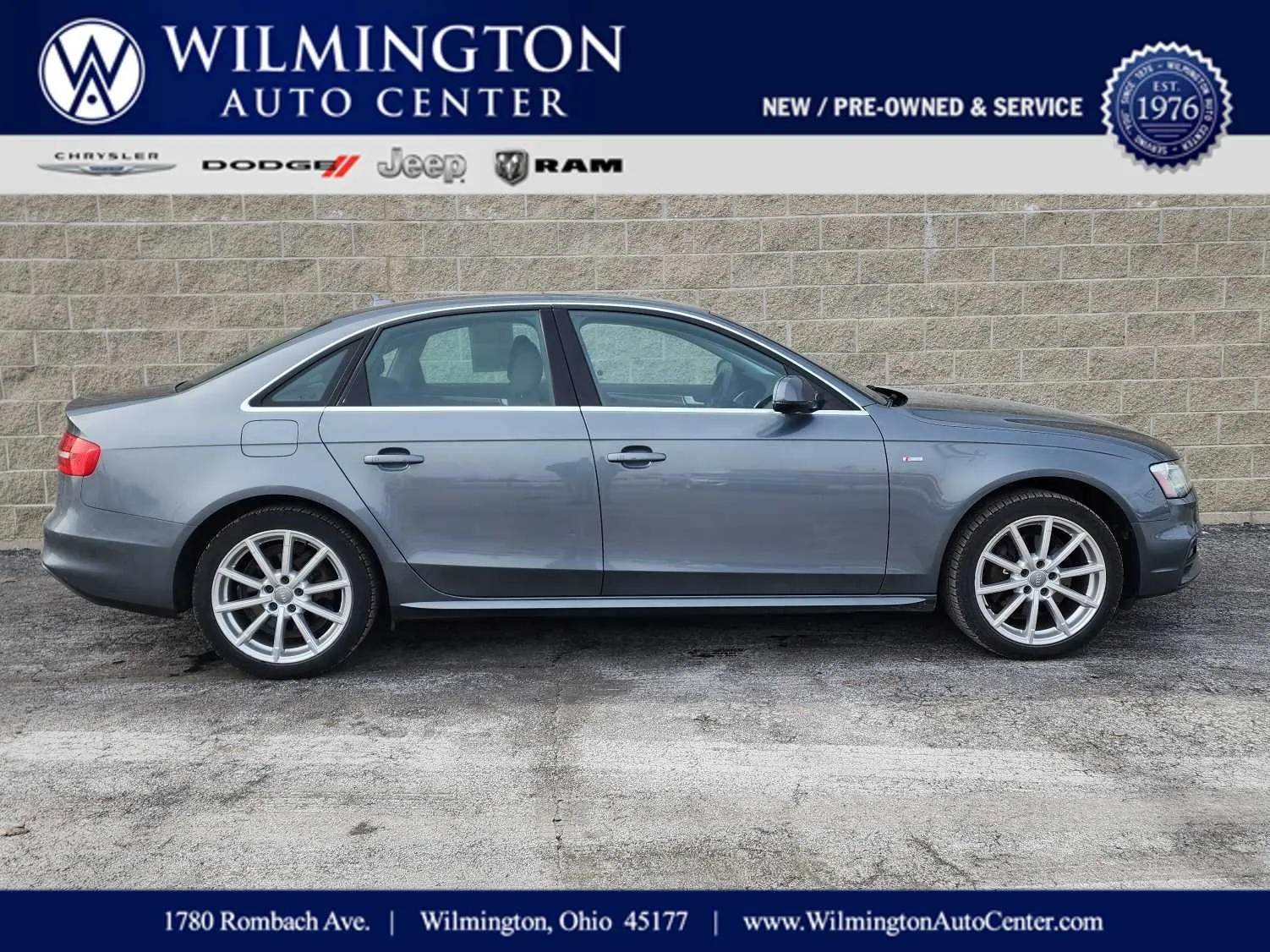 Gray 2014 Audi A4 Premium Plus for sale in Wilmington, OH
