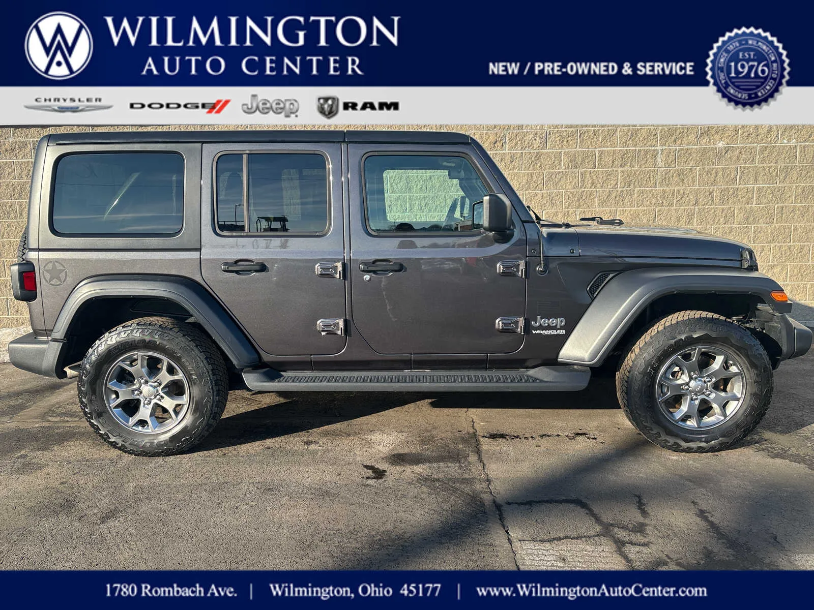 2020 Jeep Wrangler Unlimited Freedom for sale in Wilmington, OH