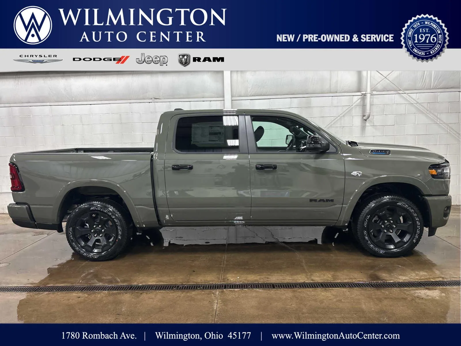 Green 2026 Ram 1500 Big Horn for sale in Wilmington, OH
