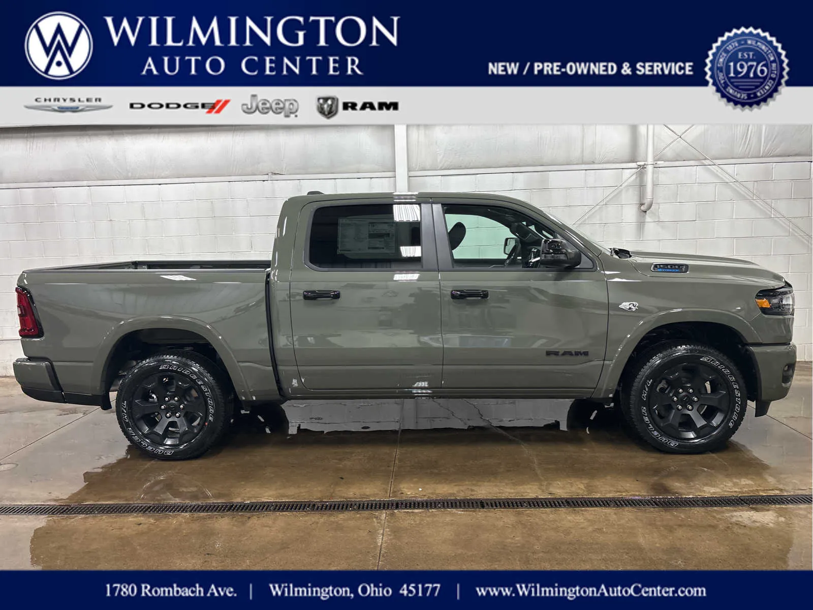 Green 2026 Ram 1500 Big Horn for sale in Wilmington, OH