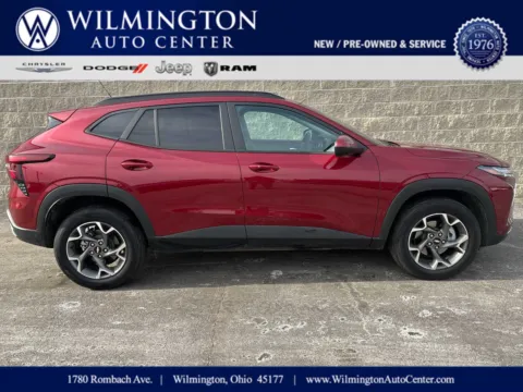 Red 2025 Chevrolet Trax LT for sale in Wilmington, OH
