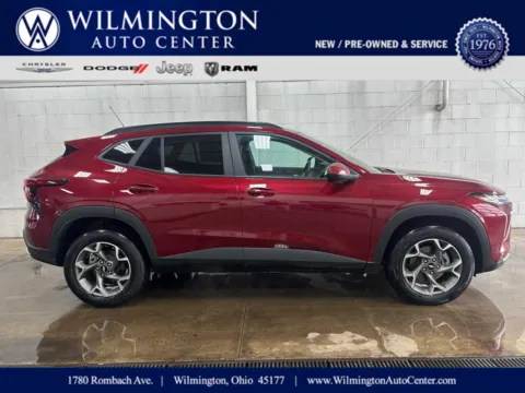 Red 2025 Chevrolet Trax LT for sale in Wilmington, OH