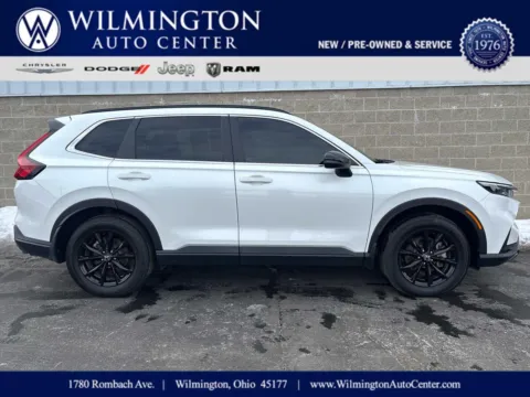 White 2024 Honda CR-V Hybrid Sport for sale in Wilmington, OH