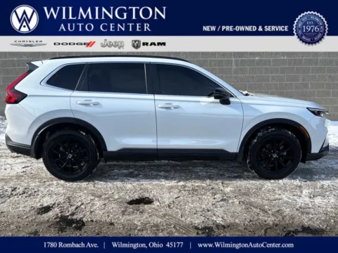 White 2024 Honda CR-V Hybrid Sport for sale in Wilmington, OH