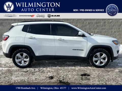 White 2018 Jeep Compass Latitude for sale in Wilmington, OH